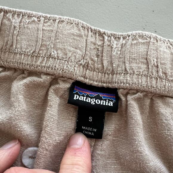 Patagonia Island Hemp Organic Cotton Drawstring Waist Jogger Pants Women's S - Picture 8 of 14